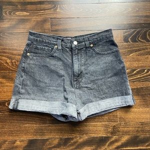 Urban Outfitters BDG Mom High Rise Black Jeans